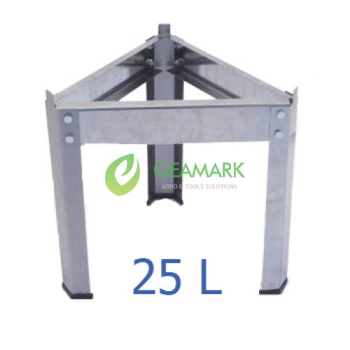 Βάση δοχείου από ανοξείδωτο για 25 L – VA.M.25