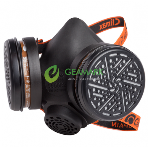 Μάσκα προστασίας ψεκασμού - μισού προσώπου - CLIMAX 755-A1 -2Φ