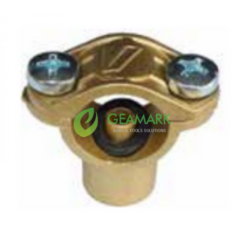 Μορσέτο μπάρας 1/2" θηλυκό και σπέιρωμα 1/4"