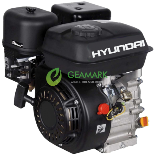 ΚΙΝΗΤΗΡΑΣ HYUNDAI 650QR1 -6.5HP - με άξονα σφήνα 20mm - OIL ALERT - μειωτήρα