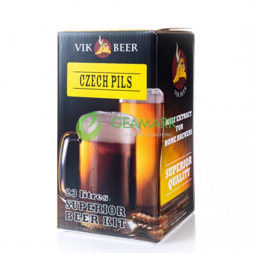 VIK BEER CZECH PILSNER Βύνη για την παραγωγή μπύρας στο σπίτι 1,7Kg